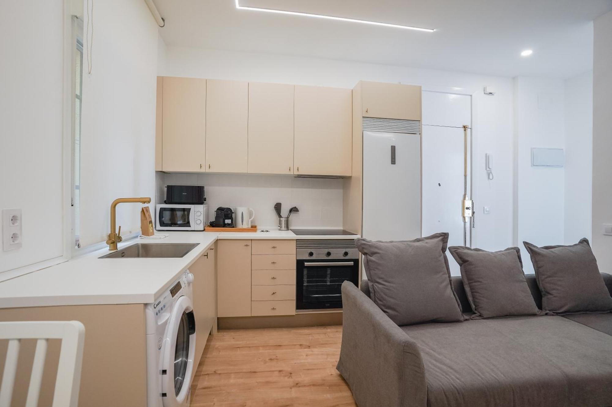 Cozy And Modern-1Bedroom 1Bathroom-Delicias Madrid Exteriér fotografie